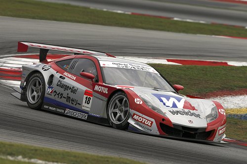 Nederlandse stunt met fabrieksteam van Honda in Sepang